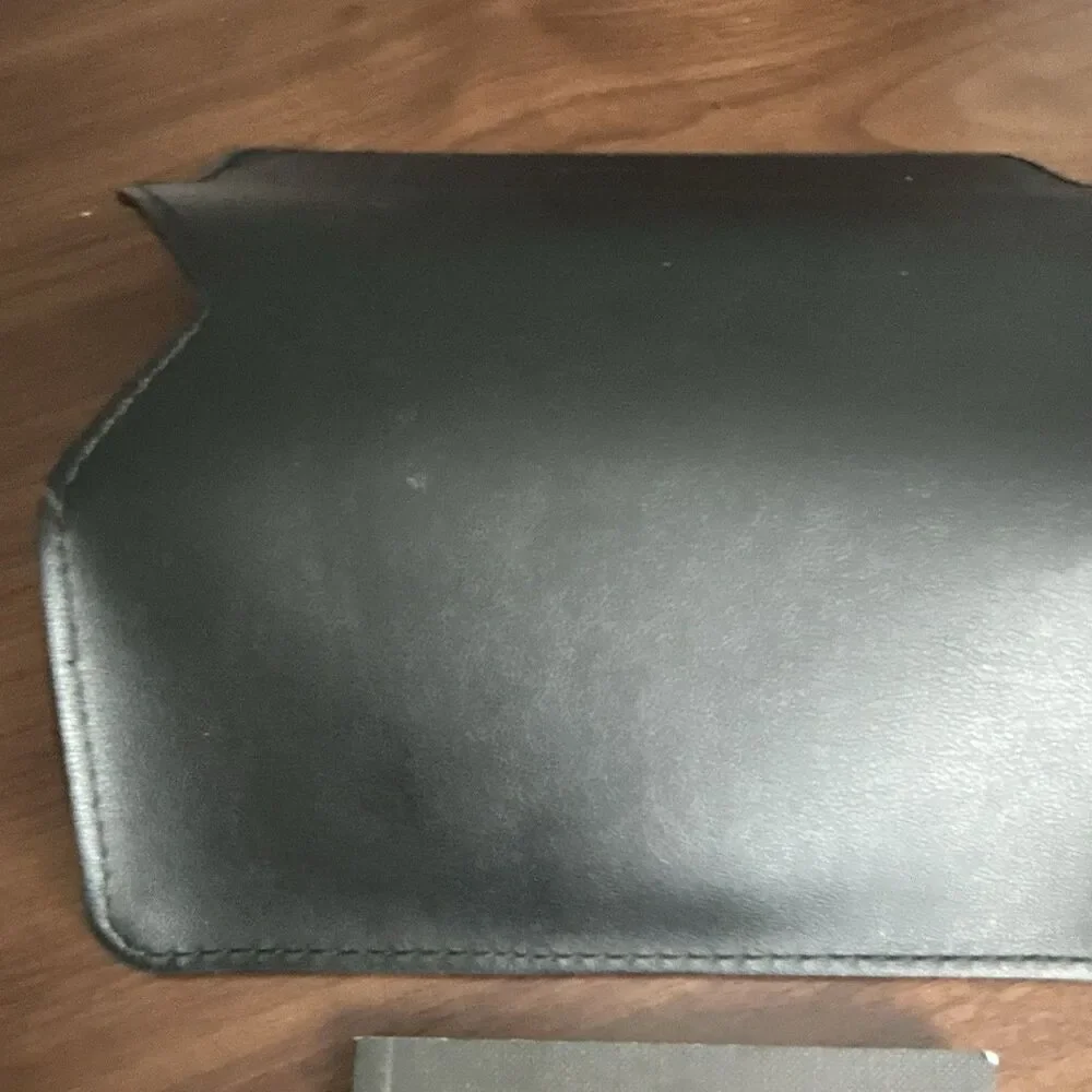 Dolce & Gabbana Black Hard Case for Eyeglasses w/ Dolce & Gabbana Booklet